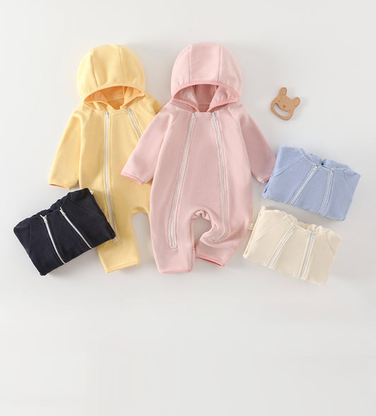 Baby Double-Sided Polar Fleece One-Piece | 6M–14M