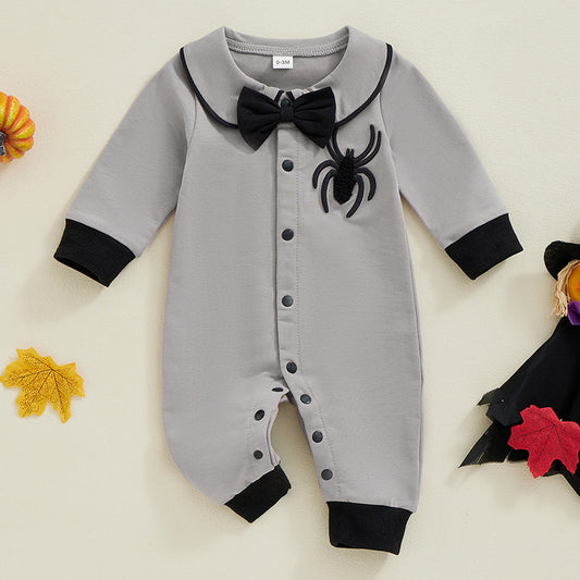 Baby Gentleman Spider Halloween Costume Onesie-488