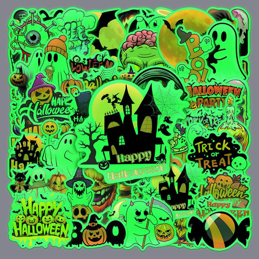 50 Unique Halloween Stickers Pack For Kids | No Duplicates