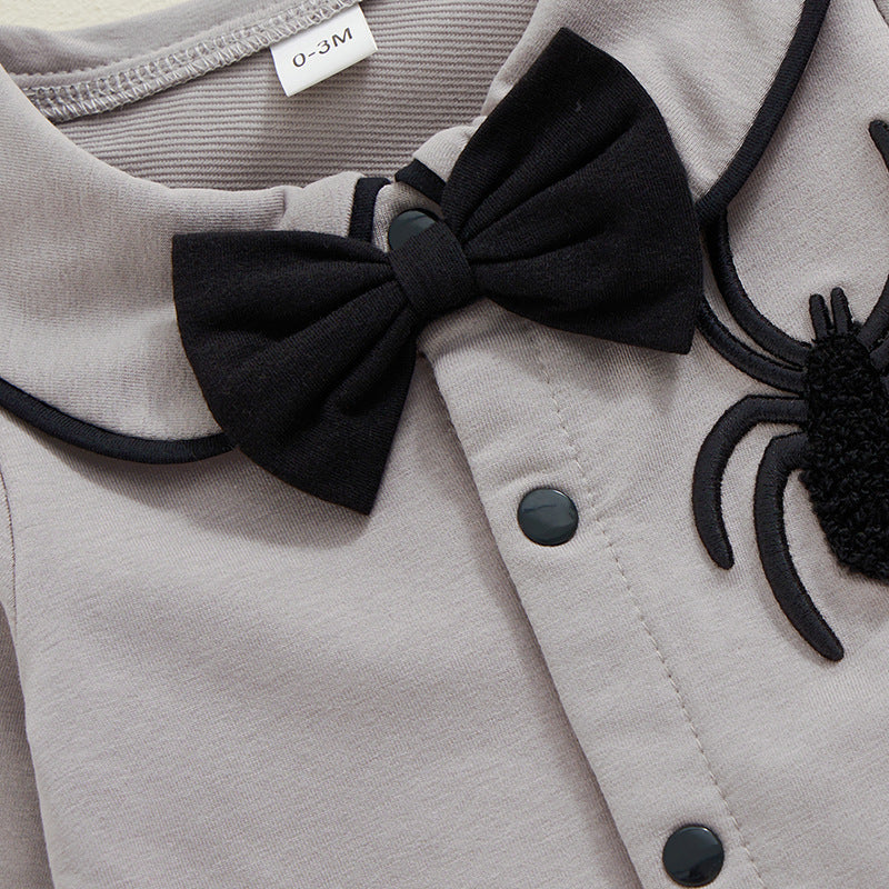 Baby Gentleman Spider Halloween Costume Onesie-488