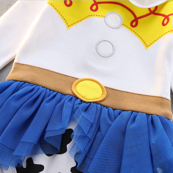 Jessie Baby Girl Princess Onesie Dress Costume-175