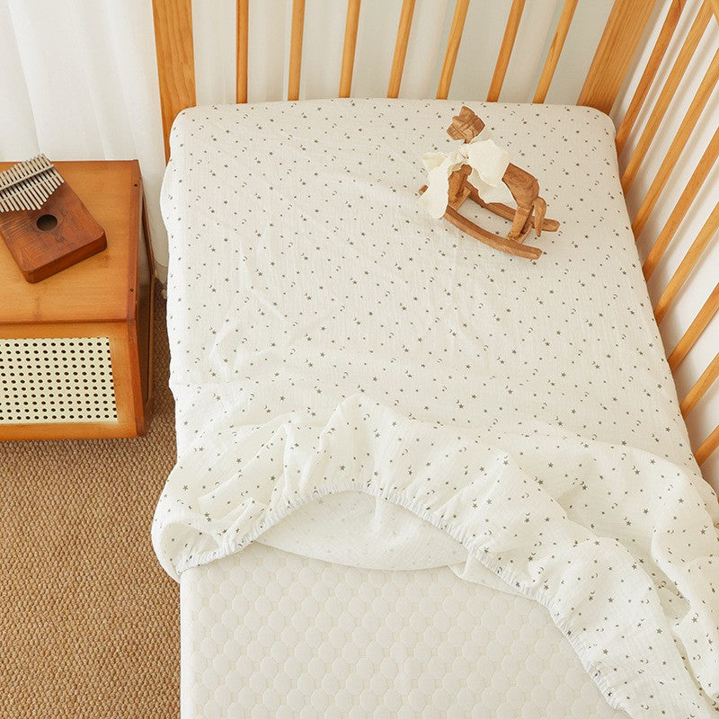 Baby Crib Sheet Bedding Cotton Fitted Sheets 52*28"- 23