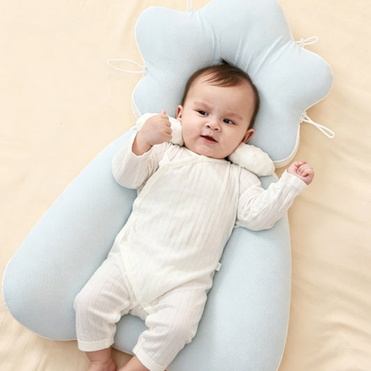 Baby Head Shaping Pillow Set | Starfish Flat Head Pillow + Bolster Body Pillow