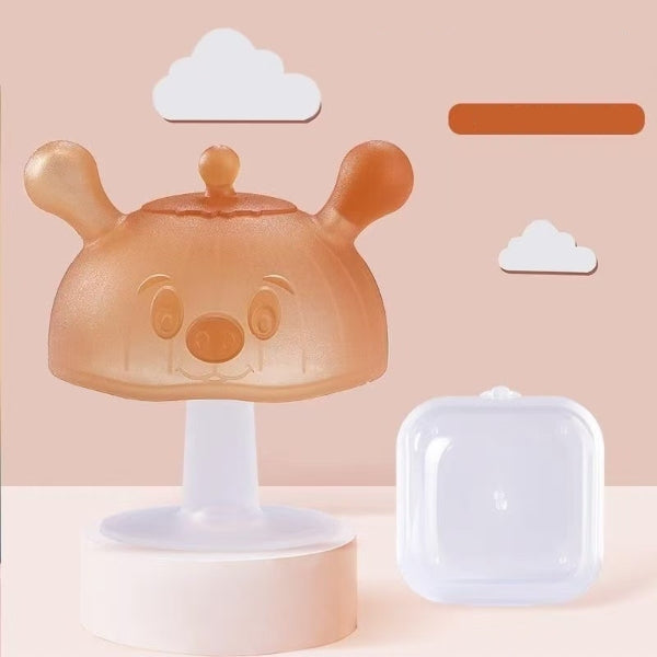 Mushroom Silicone Baby Teether-10