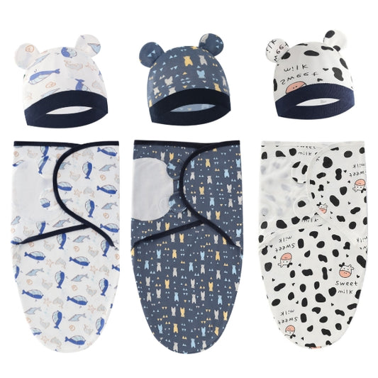 Newborn Baby Sleeping Swaddles Startle Wrap Sets 0.3TOG-60