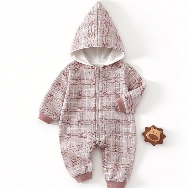 Organic Cotton Hooded One-Piece Sweatshirt-523