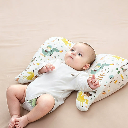 Baby Tummy Time Pillow - U-Shape Infant Support Pillow with 30° Incline