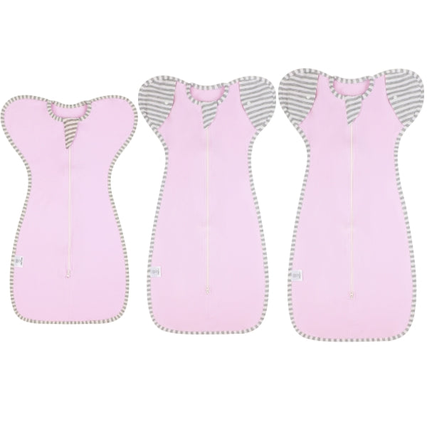 Baby Sleeping Bag 3-Piece Bundle Set Arms-Up Startle Sack 1.0TOG All Season (S+M+L) -26