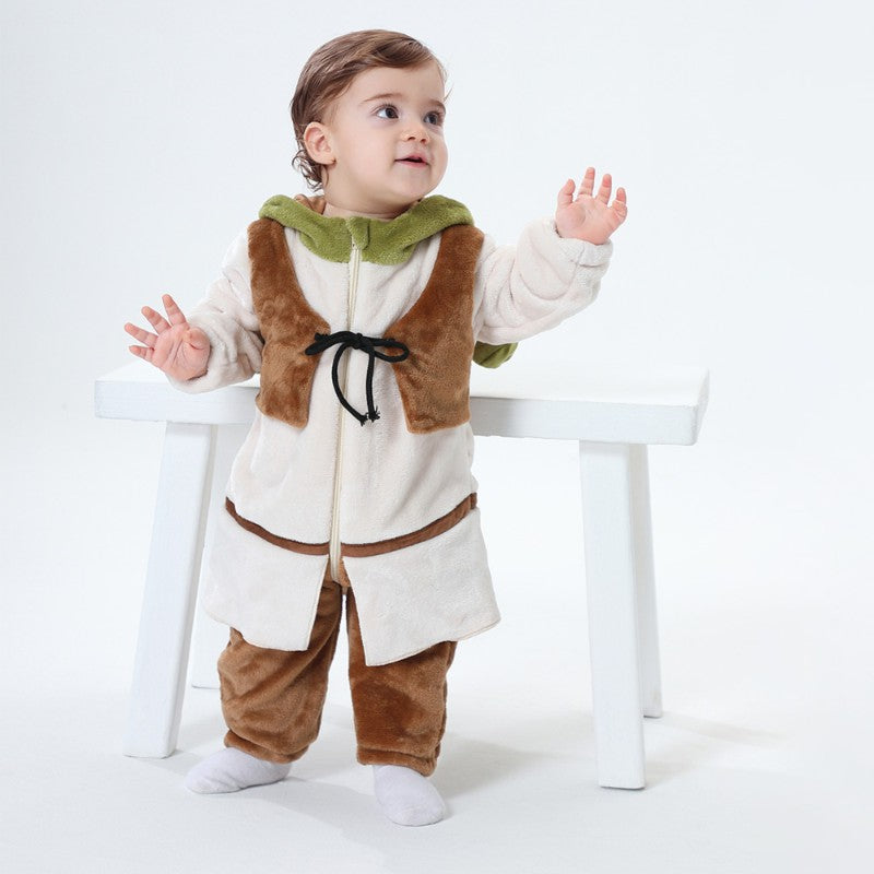 Baby Shrek Toddler Jumpsuit Costume Winter Outfit-153