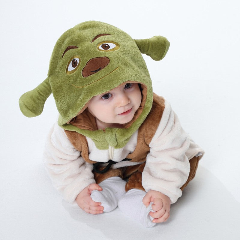 Baby Shrek Toddler Jumpsuit Costume Winter Outfit-153