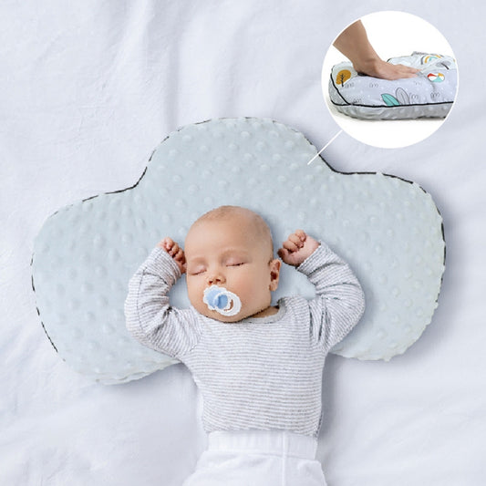 Baby Tummy Time Pillow with Detachable Sensory Toys | 30° Anti-Reflux Support for Gas Relief & Head Lifting 0-6M -21