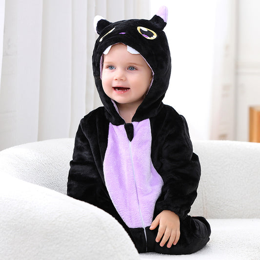 Little Monster Baby Halloween Costume Outfit-424