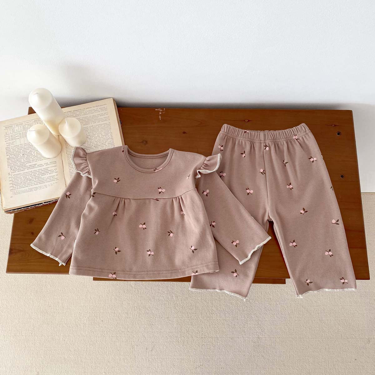 Baby Girl Homewear Pajama Set-298