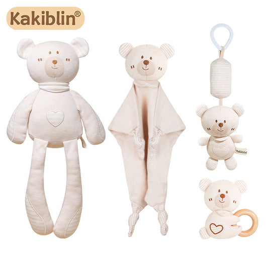 Baby Newborn Soothing Gift Set Organic Cotton Toys-104