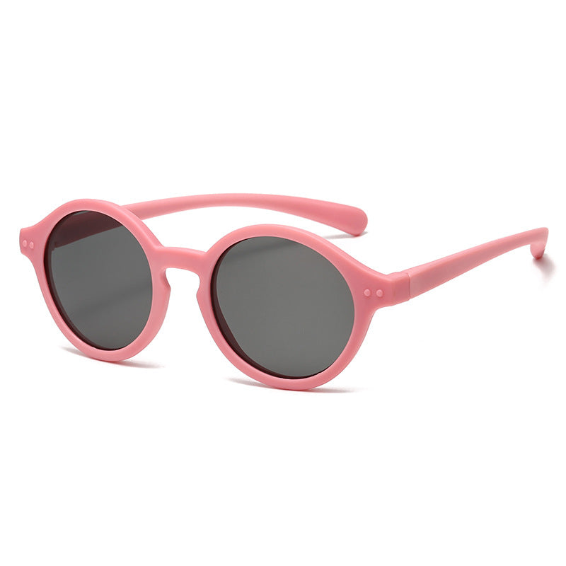 Baby & Toddler Silicone Round Sunglasses | 3-Stage Fit | UV400 | Ages 0-8Y
