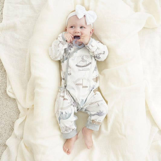 Newborn Baby Onesie Long Sleeves-142