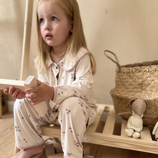 Baby Girls Soft Pajamas-206