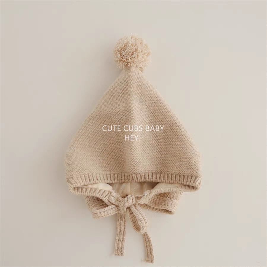 Baby Knitted Onesie Pants Hat Set-85