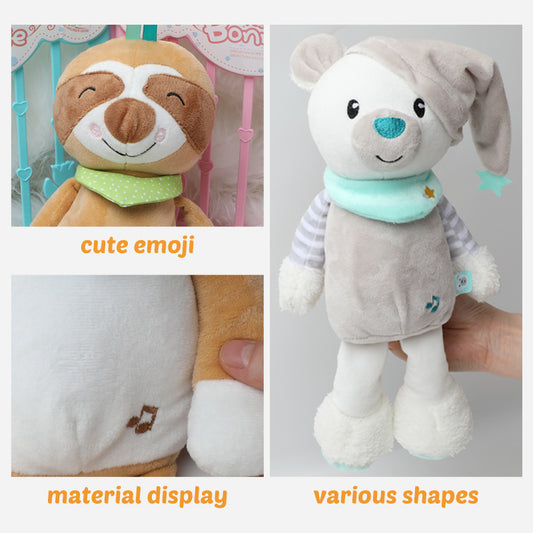 Baby Musical Stuffed Animal Sleep Soother | LED Nightlight + Lullabies-24