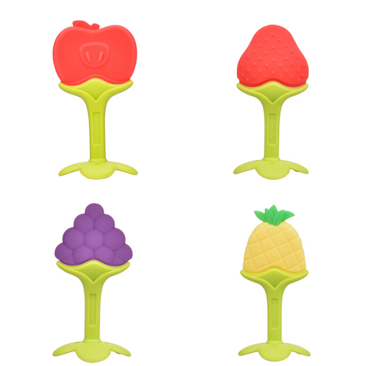 Silicone Baby Fruit Tree Teether 5PCs/set -18