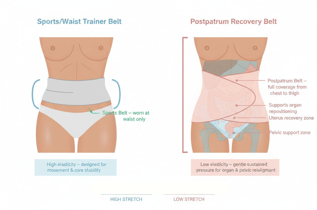 Postpartum Belly Band vs Waist Trainer: Why Most Amazon Listings Are Getting It Wrong