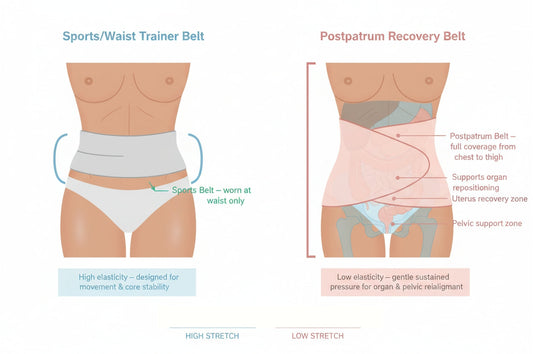 Postpartum Belly Band vs Waist Trainer: Why Most Amazon Listings Are Getting It Wrong