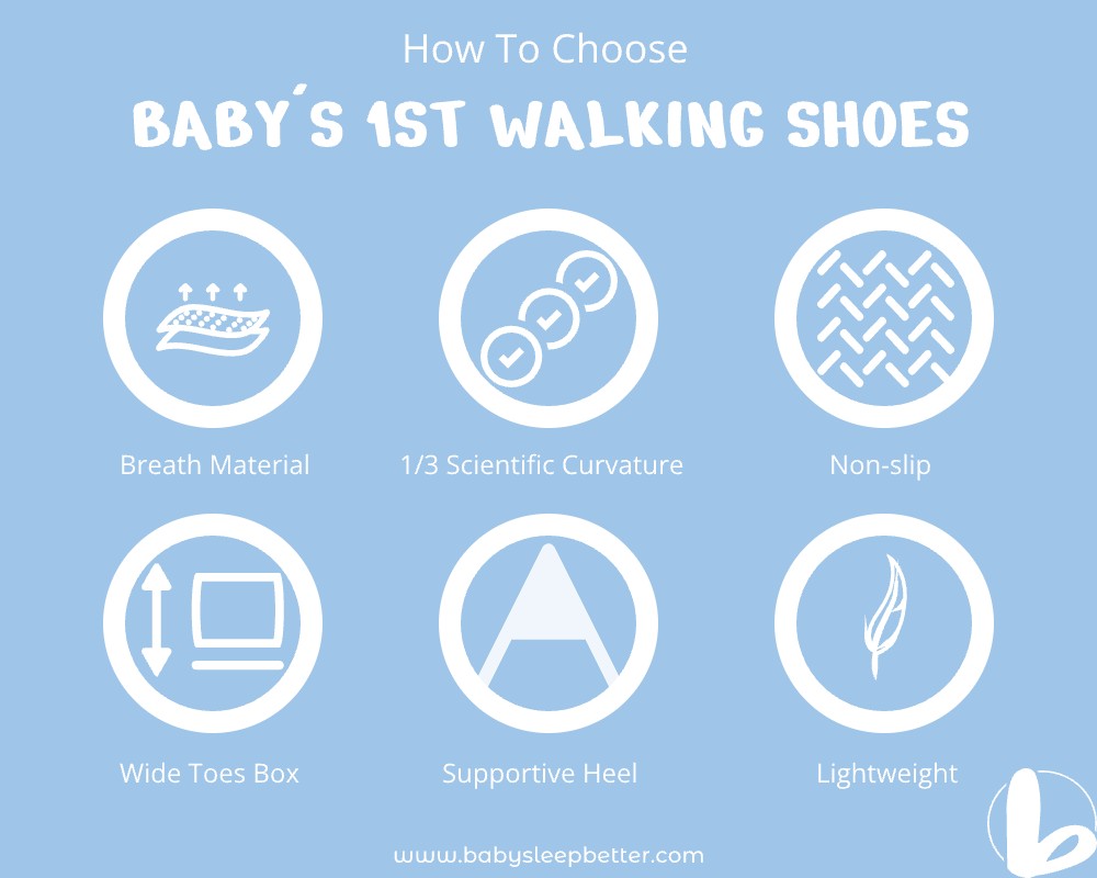 how to choose the 1st walking shoes for baby-babysleepbetter.com
