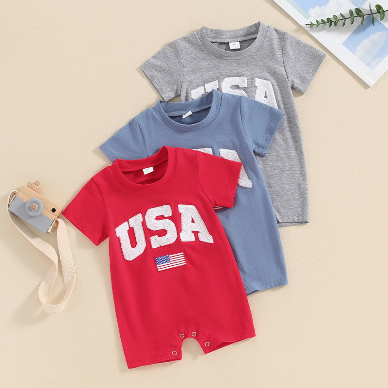 Baby Rompers Independence Day USA-451