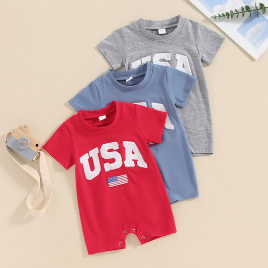 Baby Rompers Independence Day USA-451