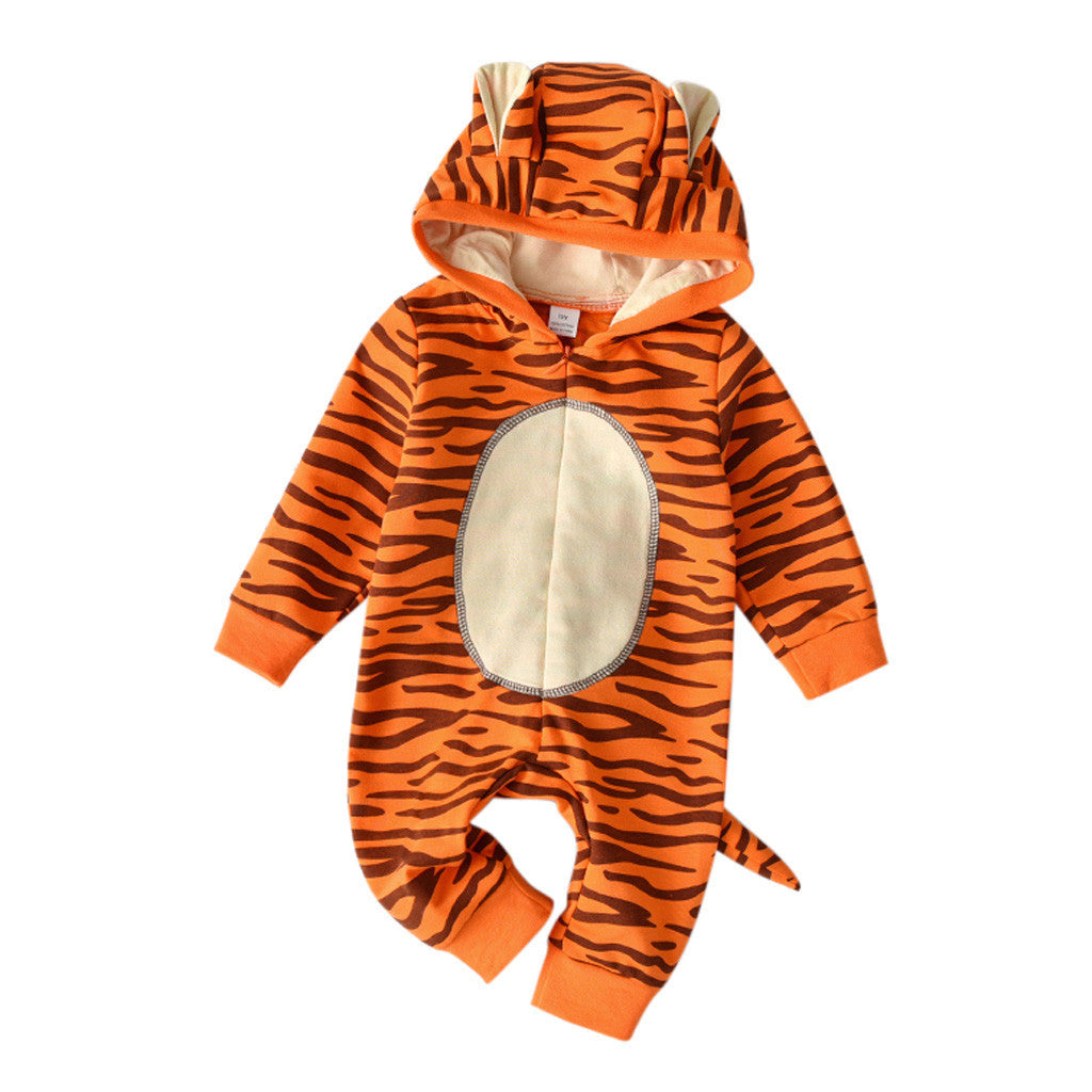 Baby Tiger Costume Hooded Onesie – 100% Cotton A-Class-352