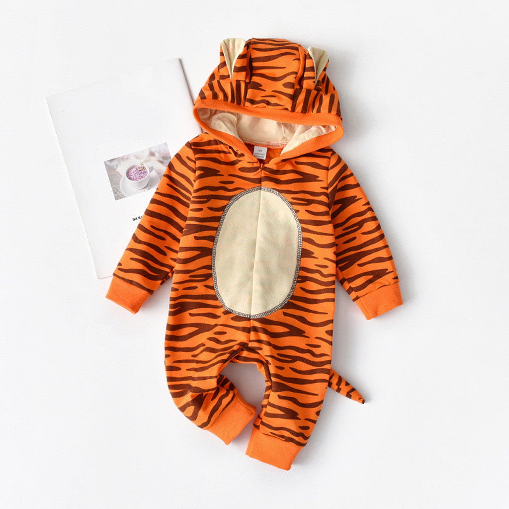 Baby Tiger Costume Hooded Onesie – 100% Cotton A-Class-352