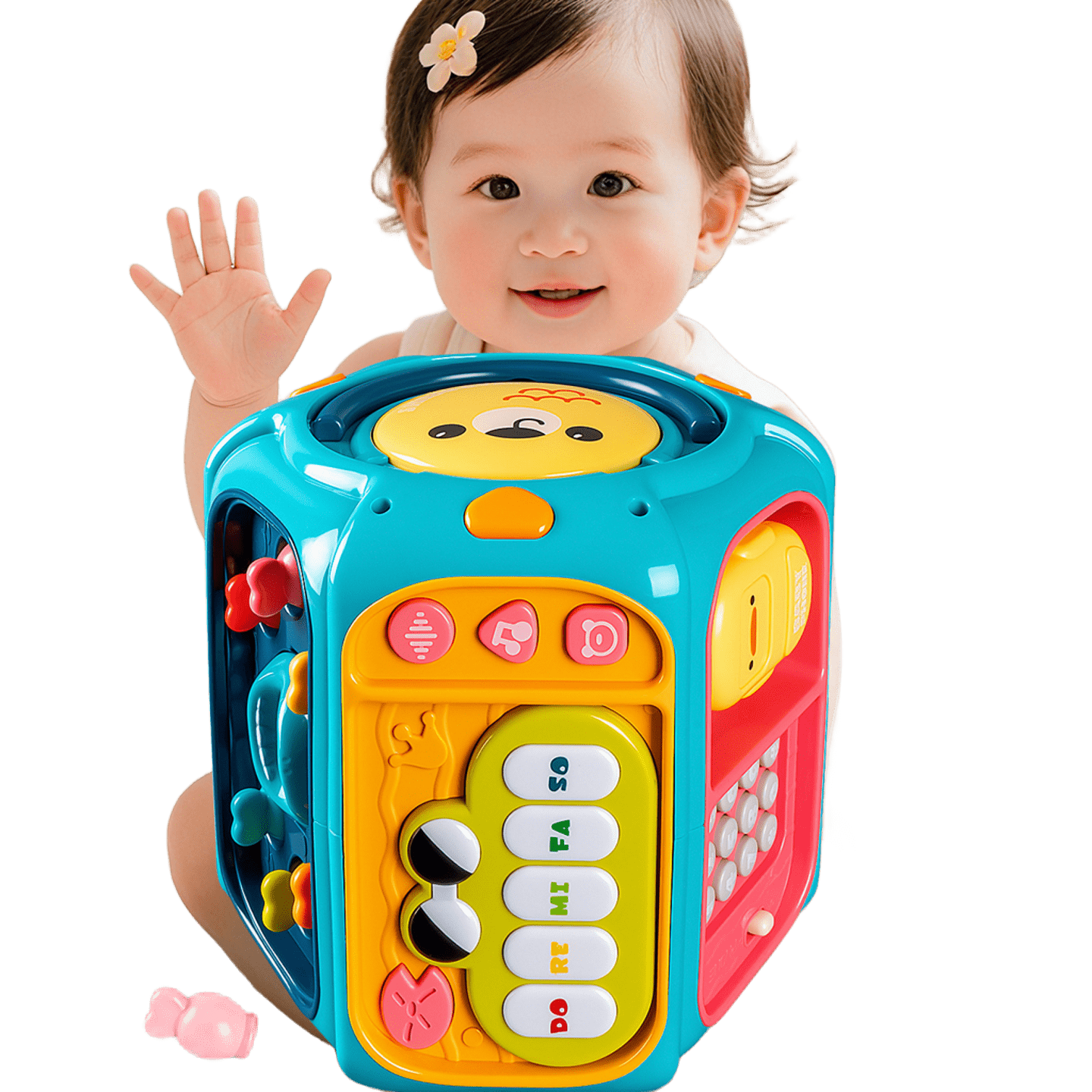 8-sided Musical Activity Box Kids Toy-43