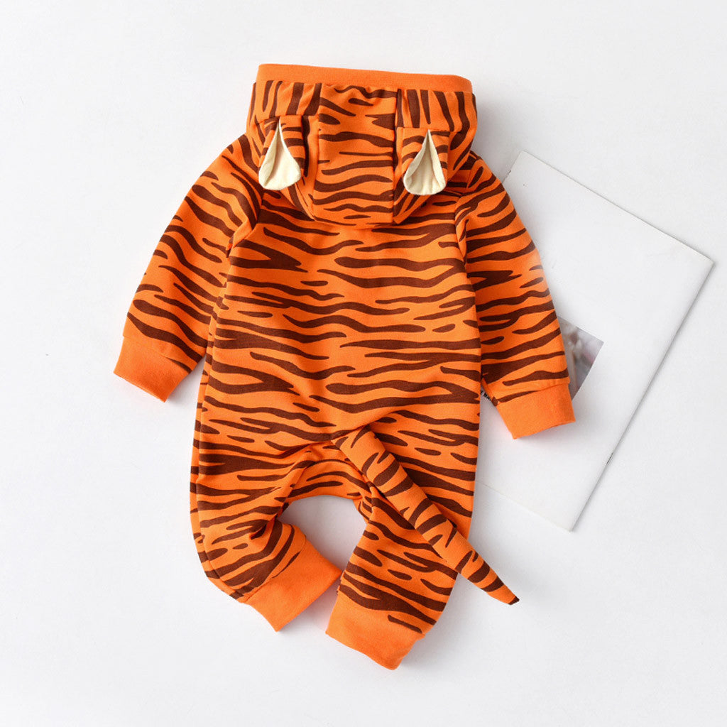 Baby Tiger Costume Hooded Onesie – 100% Cotton A-Class-352
