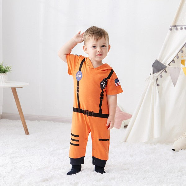 The AstroNOT Jumpsuit Orange - Onepiece