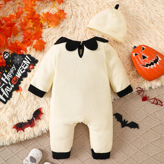 Ghost Halloween Costume Onesie-422