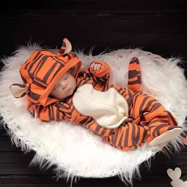 Baby Tiger Costume Hooded Onesie – 100% Cotton A-Class-352