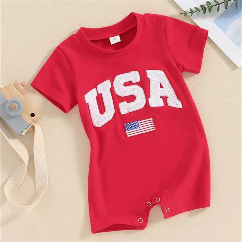 Baby Rompers Independence Day USA-451