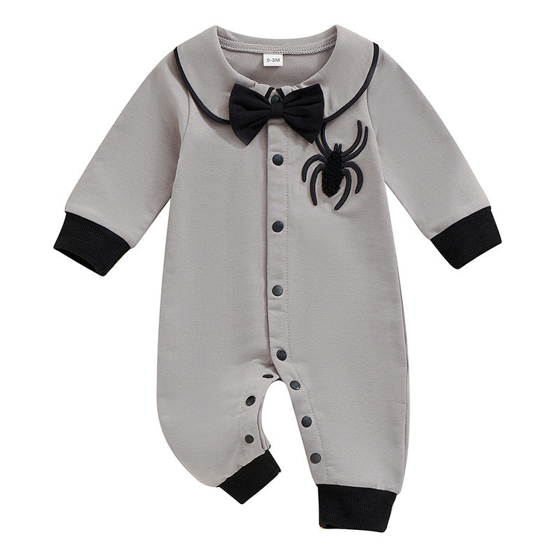 Baby Gentleman Spider Halloween Costume Onesie-488