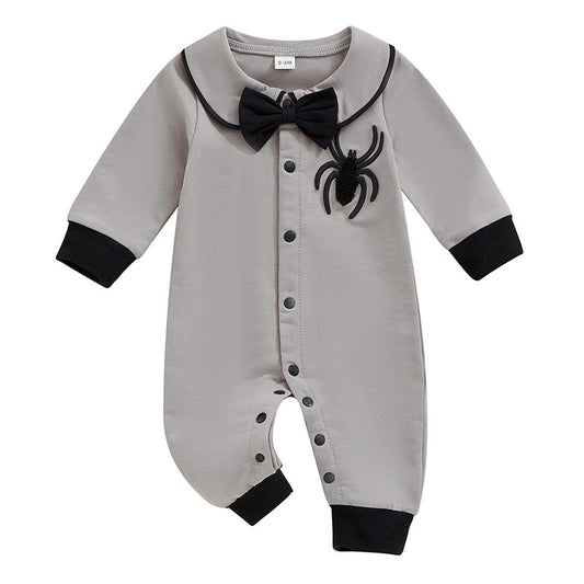 Baby Gentleman Spider Halloween Costume Onesie-488