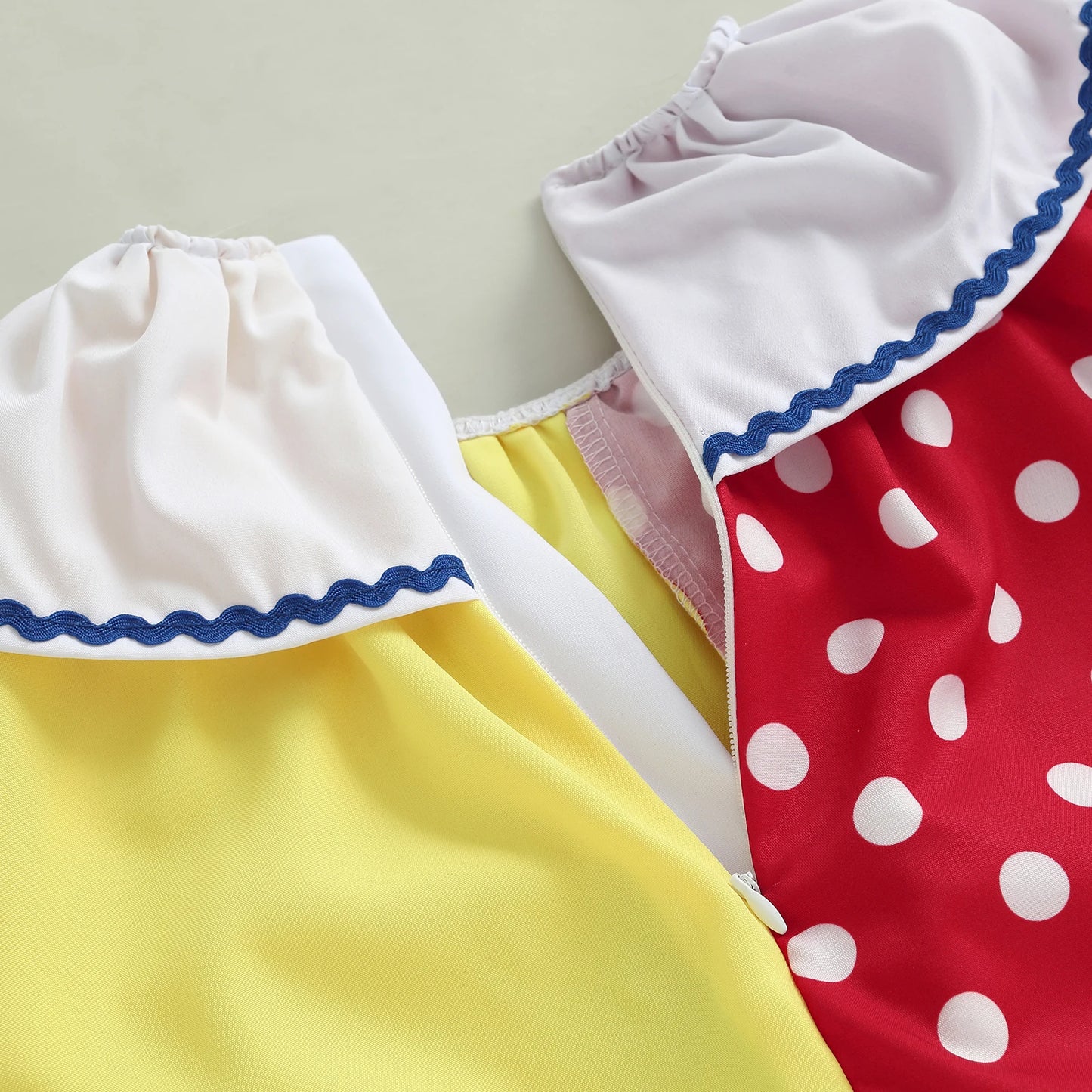 Baby Clown Halloween Costume, Plush Romper Zip Up Jumpsuit-484