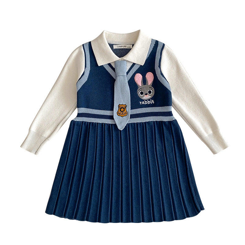 Girls' Knit Dresses-275