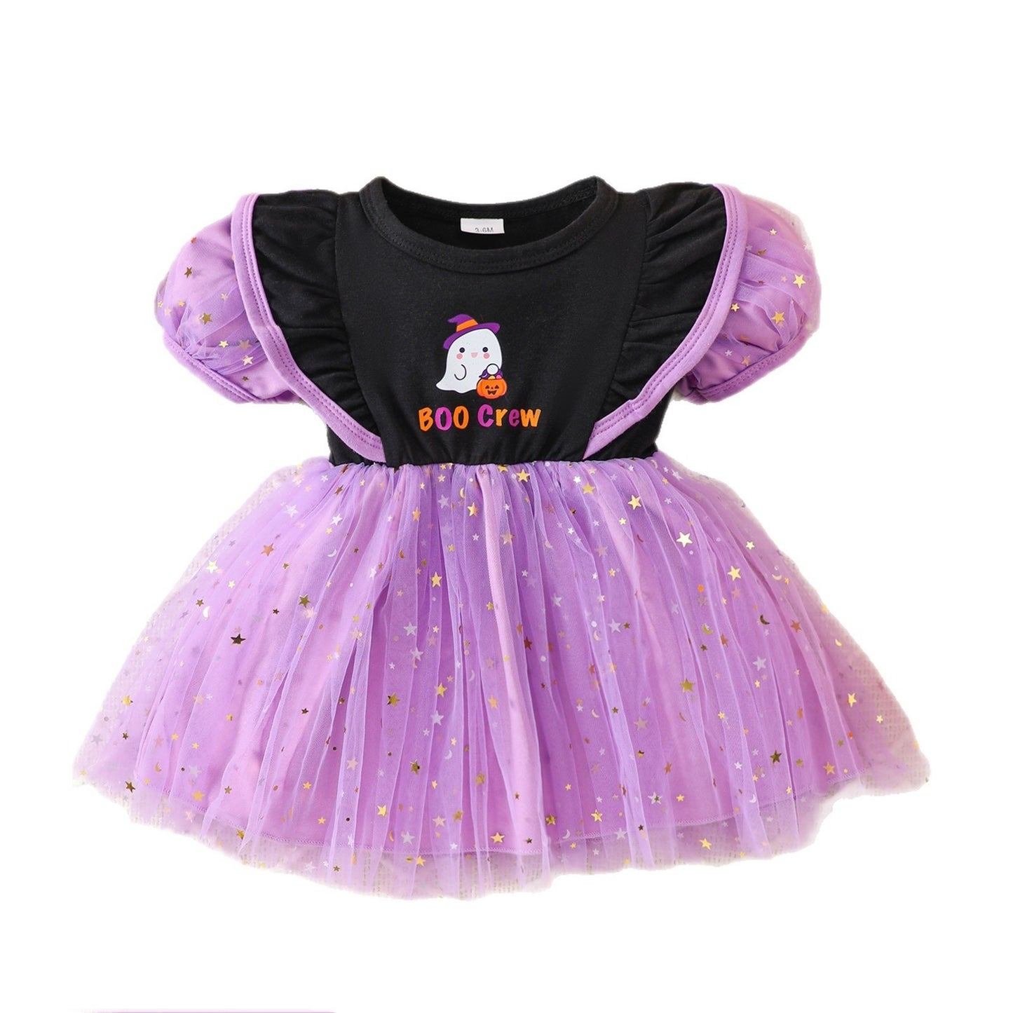 Girls' Boo Crew Halloween Tulle Dress | Princess Costume-415