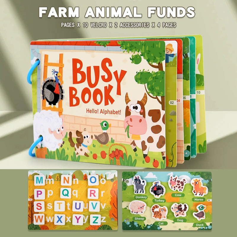 Montessori Baby Busy Book 2 Set-272