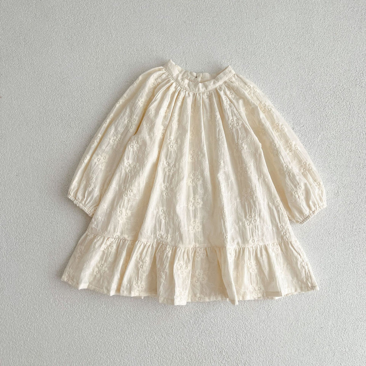French Embroidered Dresses and Onesie for Baby Sisters-479