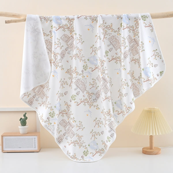 Newborn Baby Crib Wrap Organic Cotton Swaddle Blanket-99