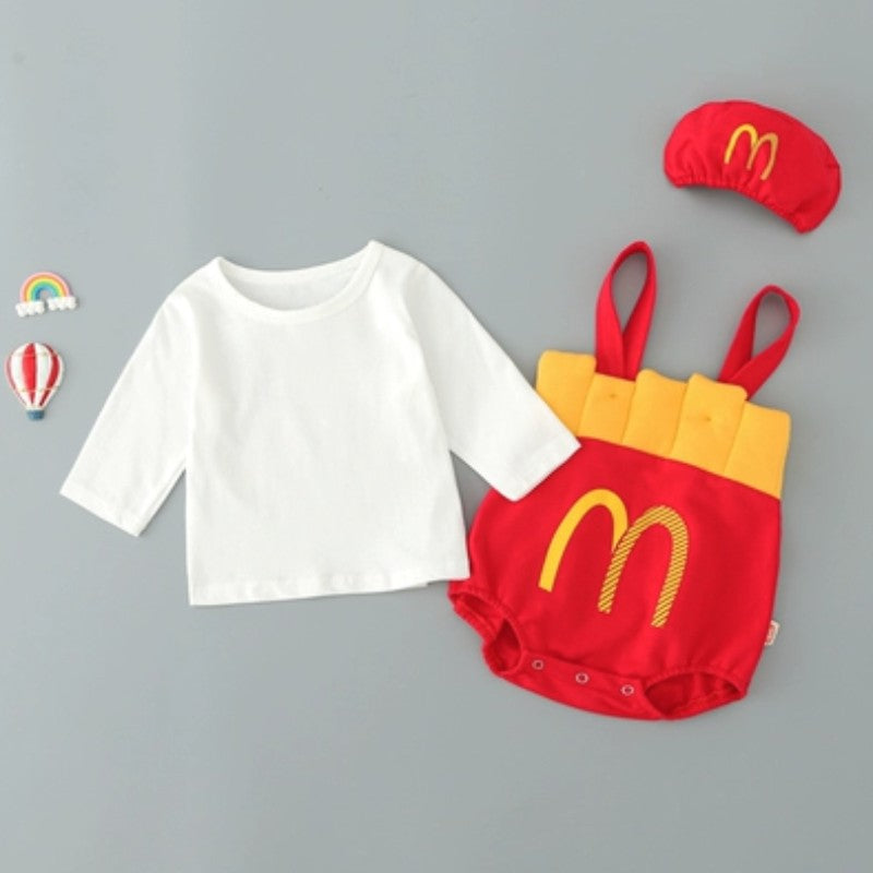 Baby MacDonalds Fries Toddler Outfit Costume -149