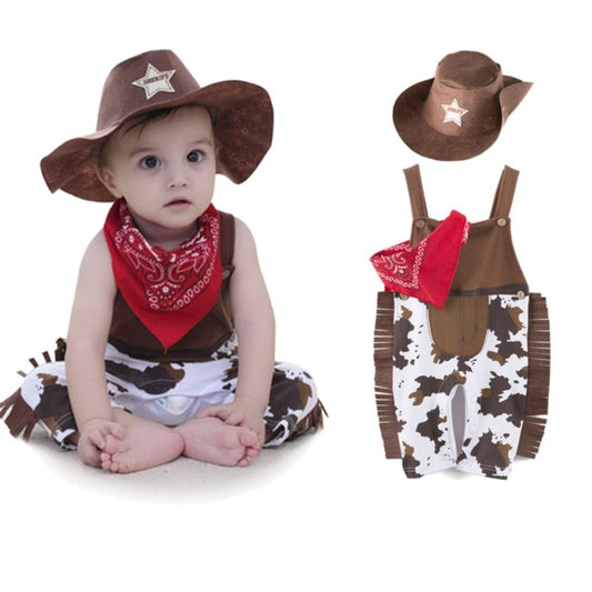 Baby Cowboy Costume Cosplay Outfit-134