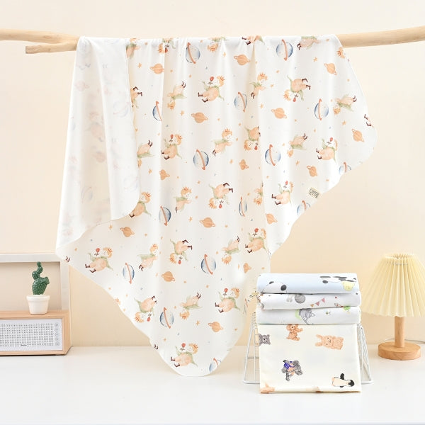 Newborn Baby Crib Wrap Organic Cotton Swaddle Blanket-99
