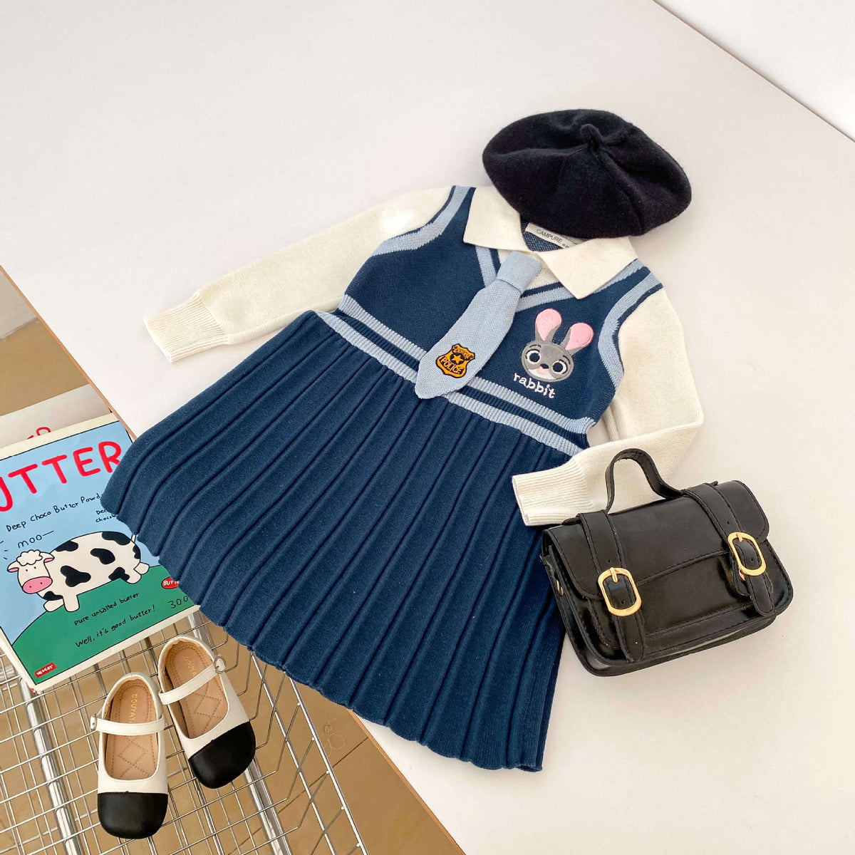 Girls' Knit Dresses-275