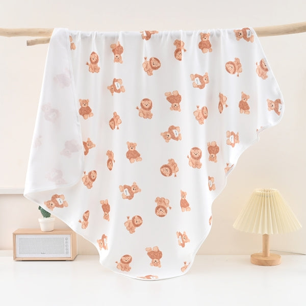 Newborn Baby Crib Wrap Organic Cotton Swaddle Blanket-99